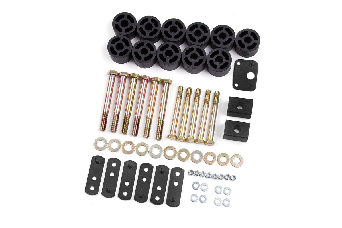 Zone 1.25 Inch Body Lift Jeep Wrangler YJ 87-95 J9121