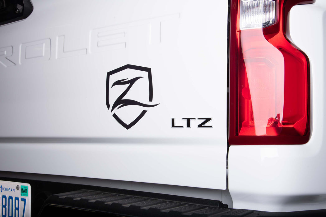 Zone Offroad Zone Vinyl Logo Decal Black