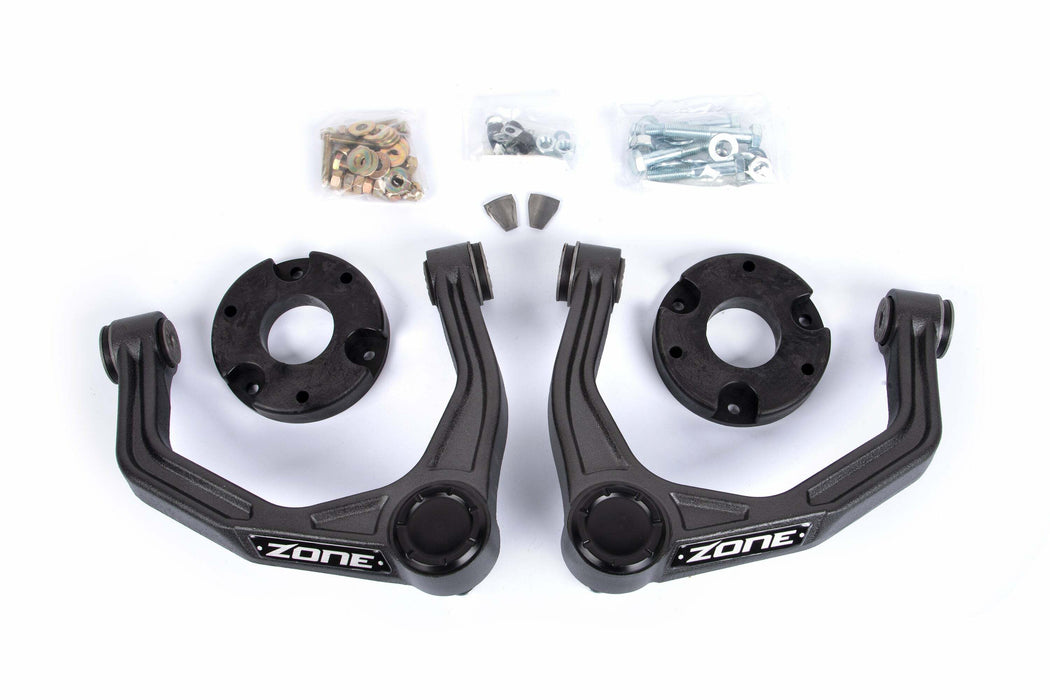 Zone Offroad 19-23 Chevy/GMC 1500 4WD 2in Leveling Kit W/ Upper Control Arms ZONC1241