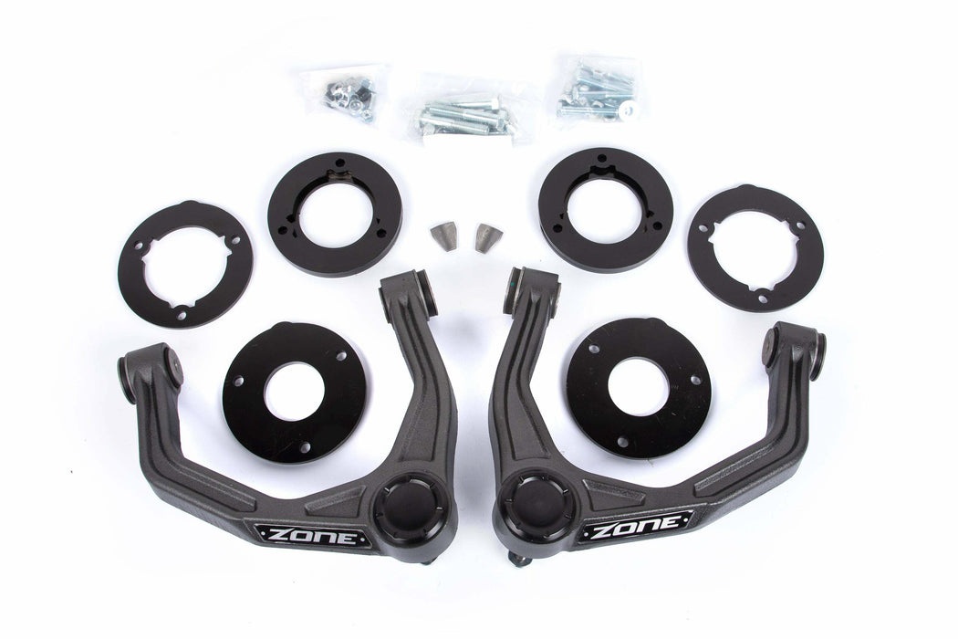 Zone ZONC74 2019-2022 Chevy/GMC 1500 AT4 / Trail Boss 1.75" Suspension Lift Kit, 1" Rear, Block