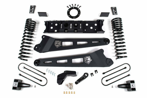 ZONE 2019-2024 Fits RAM 3500 4" Radius Arm Gas 3" Rear Block W/o Overload No Shocks ZOND101