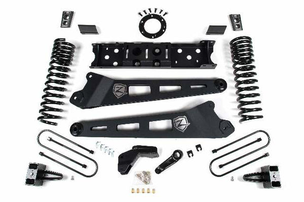 ZONE 2019-2024 Fits RAM 3500 6.5" Radius Arm 5" Rear Block W/o Overload Diesel 6-Bolt T-case ZOND113