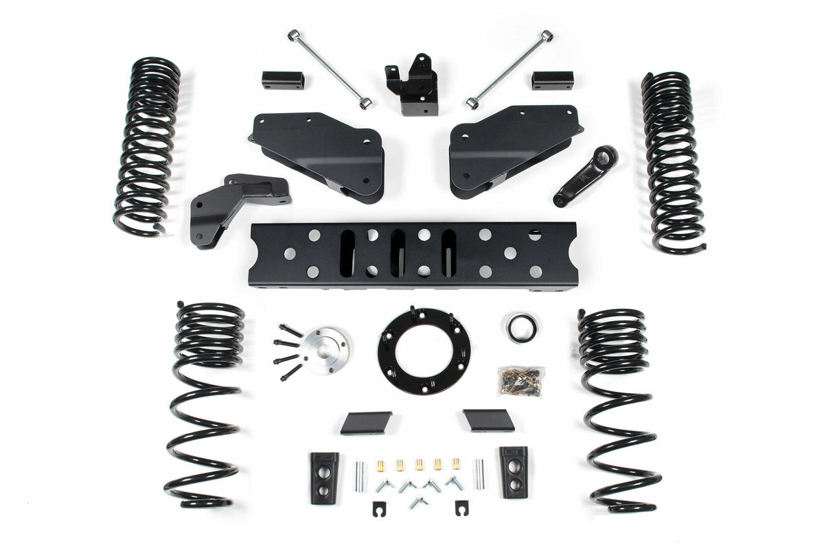 Zone 19-21 RAM 2500 Gas W/ 6-Bolt T-case 5.5in Radius Arm / 4.5in Rear Coils ZOND123
