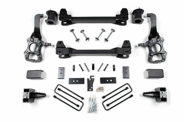 ZONE 2014 F150 2WD 6in Suspension System 4" Rear Block ZONF82