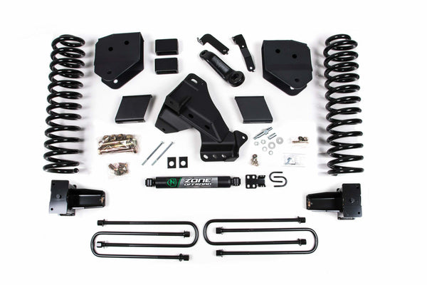 ZONE 2020-2022 F250/F350 7" Radius Arm Drop Suspension Lift Systems Gas ZONF63
