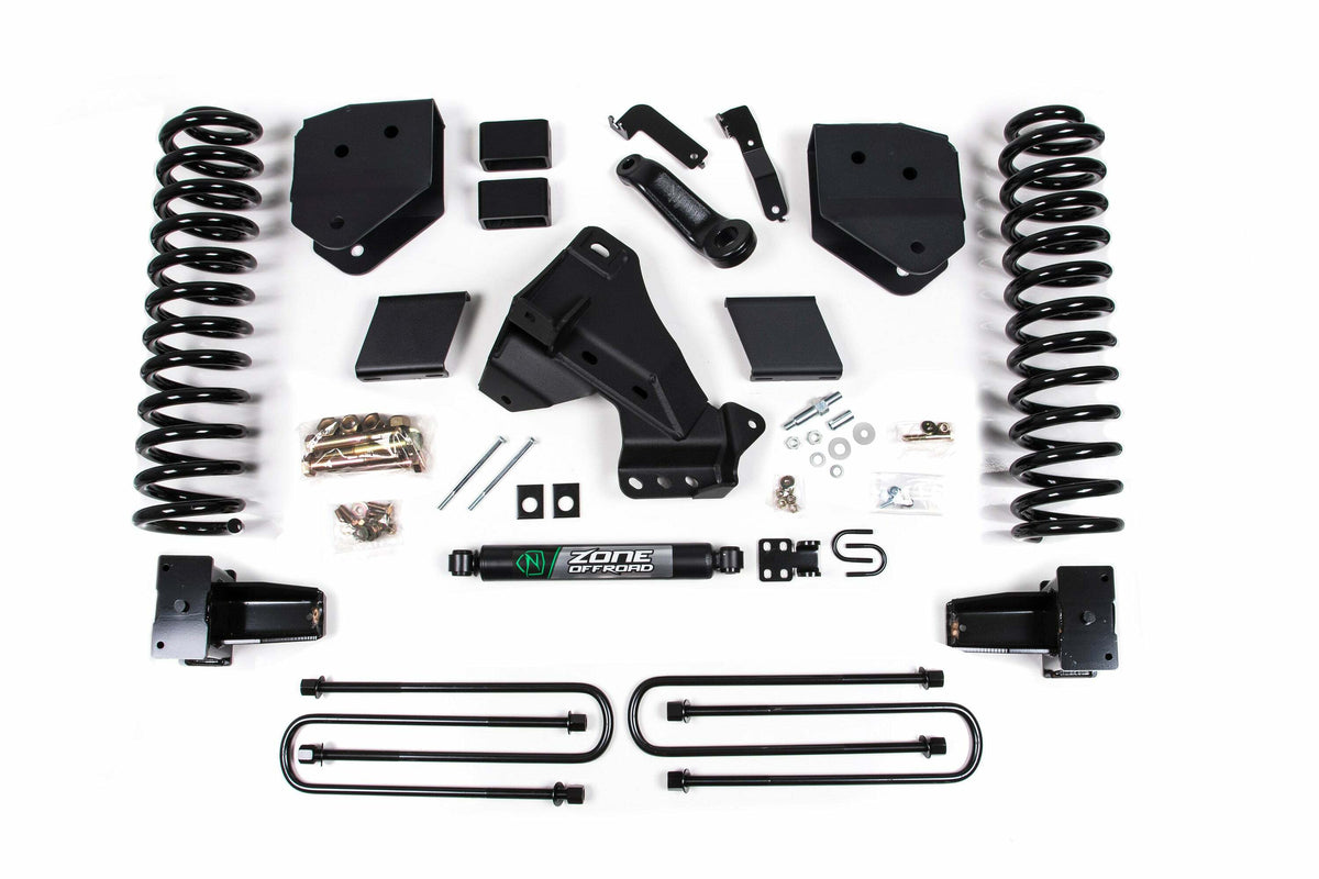 Zone 2020 F350 Dually 6" Suspension Lift System Gas ZONF68