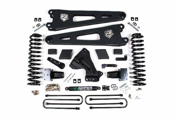 ZONE 2020 F350 Dually 4" Radius Arm Suspension Lift System No Shocks Dsl ZONF73