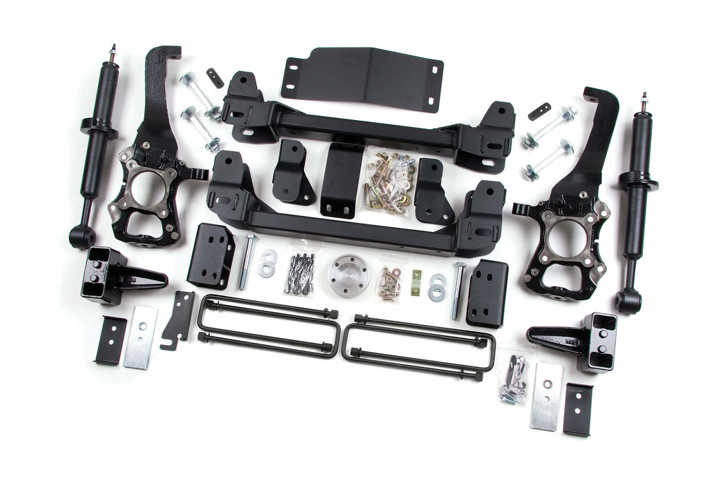 ZONE ZONF75 2009-2013 Ford F150 6in Suspension System - 4" Rear Block