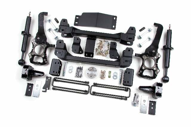 ZONE 2009-2013 Fits Ford F150 6in Suspension System 4" Rear Block ZONF75