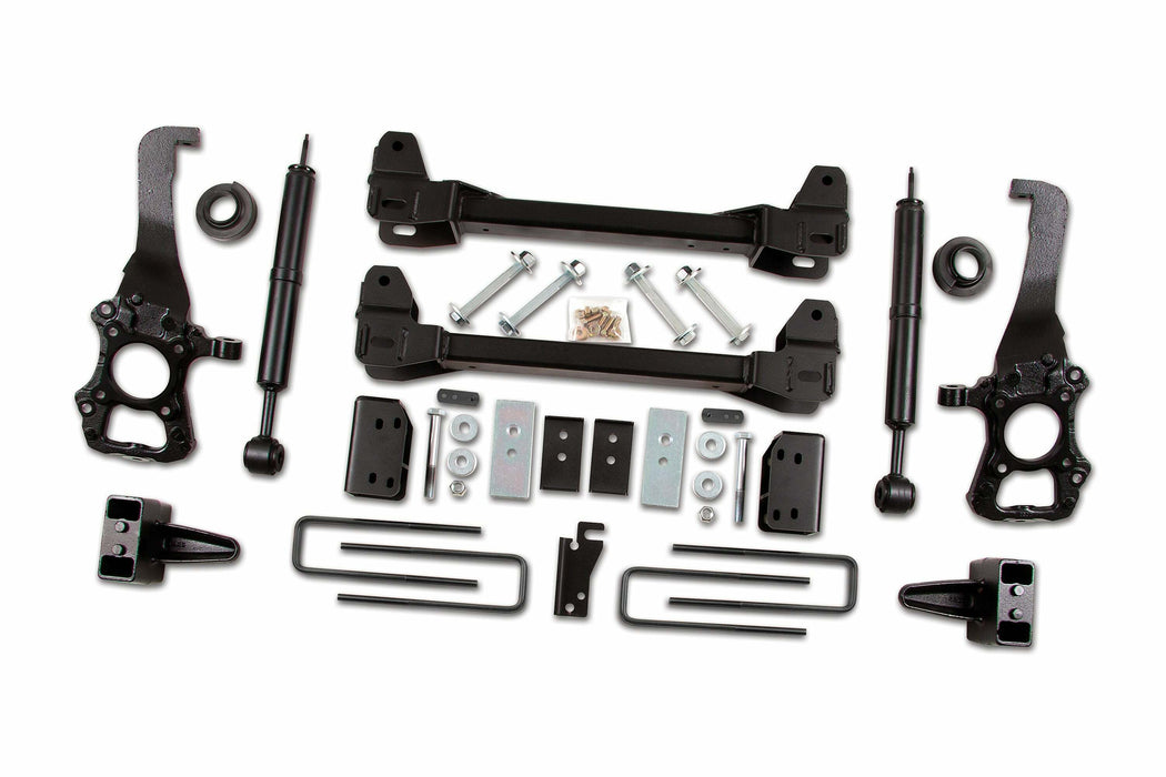 ZONE ZONF80 09-13 Ford F150 2wd 6in Kit - 4" Rear Block