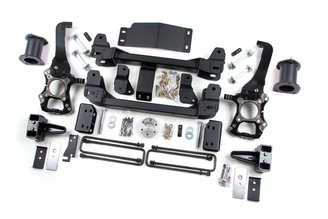 ZONE ZONF81 2014 Ford F150 6in Suspension System - 4" Rear Block