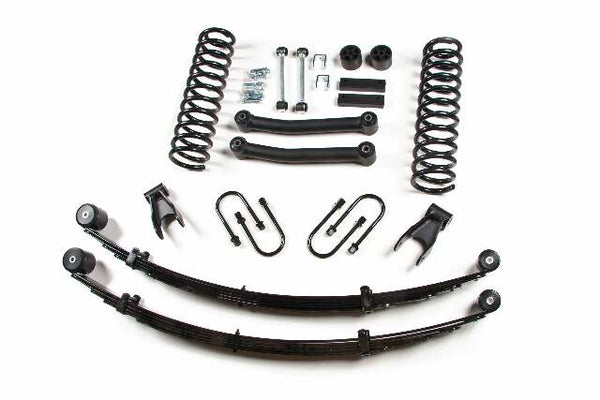 ZONE 4.5in Lift Kit W/rear Springs-chrysler 8.25, Fits 1984-2001 Fits Jeep Cherokee XJ ZONJ23