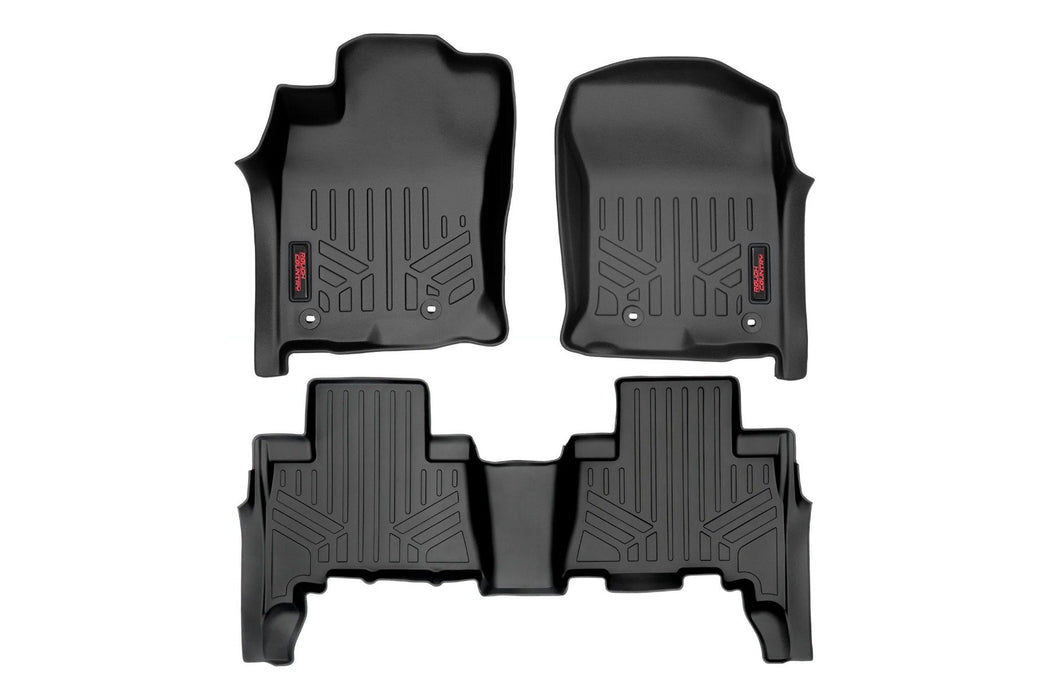 Rough Country Floor Mats Front and Rear Fits toyota4Runner 2WD/4WD (2013-2023)