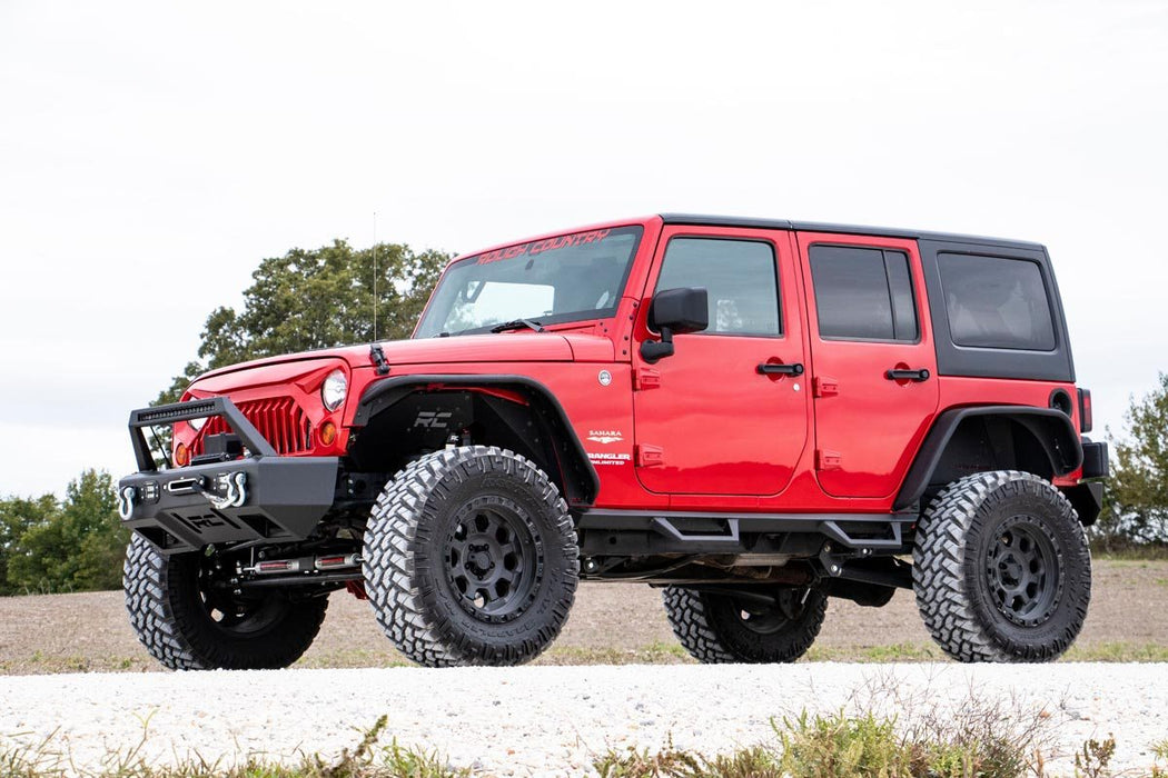 Rough Country Replacement Grille Angry Eyes compatible with Jeep Wrangler Jk (2007-2018) 10524