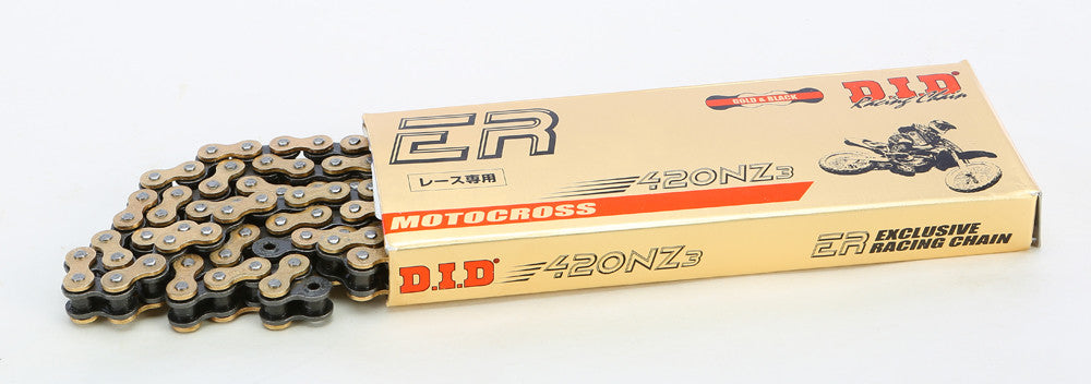 D.I.D. Super 420Nz3G-132 Non O-Ring Chain Gold 420NZ3G132RB