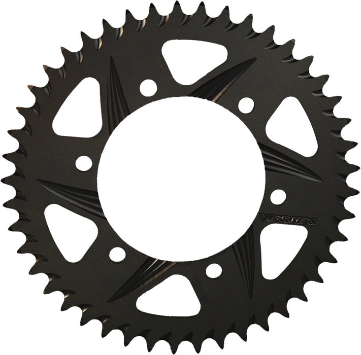 Vortex F5 Rear Aluminum Sprocket Black Hardcoat 520 48-Tooth 840Ak-48 840AK-48