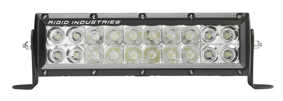 Rigid E-Series, E-Mark Certified, Spot/Flood Combo, 10 Inch, Black Housing 110312EM