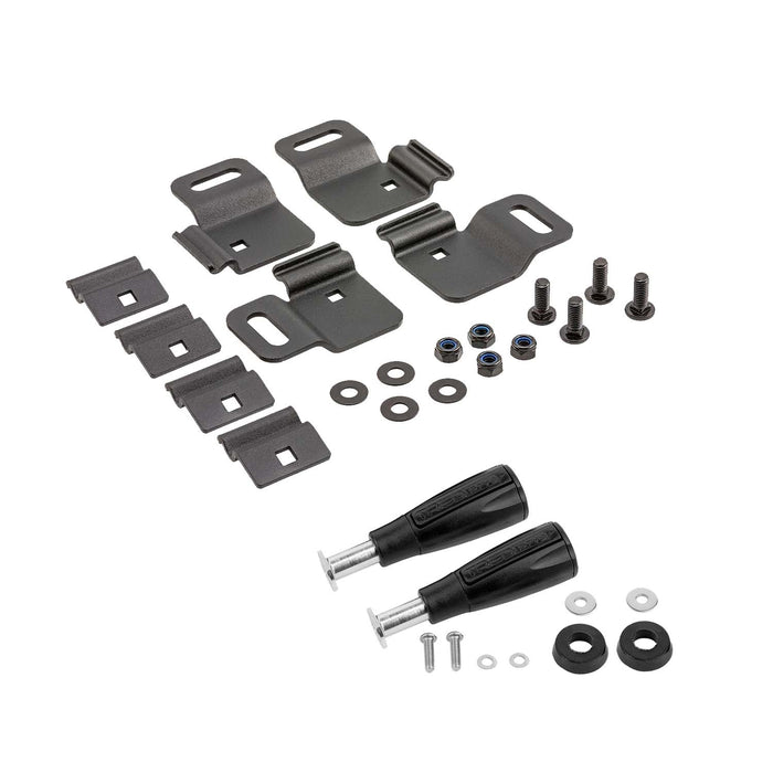 Arb Base Rack Tred Kit; Includes Base Rack Recovery Track Bracket And 1 Set Quick-Release Pins For Mounting 2 Tred Recovery Boards; 1780310K1