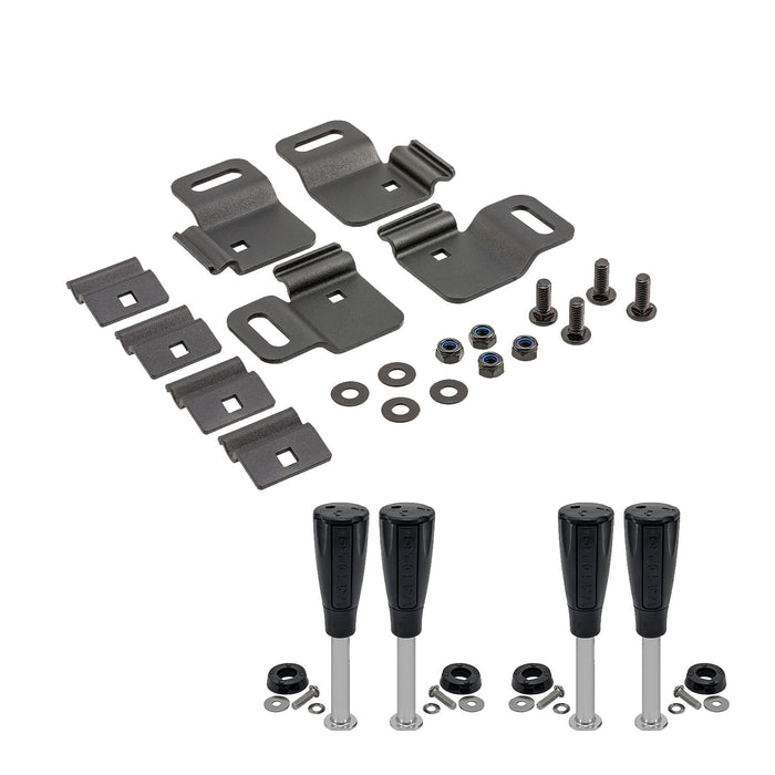 Arb Base Rack Tred Kit; Includes Base Rack Recovery Track Bracket And 1 Set Quick-Release Extended Pins For Mounting 4 Tred Recovery Boards; 1780310K2