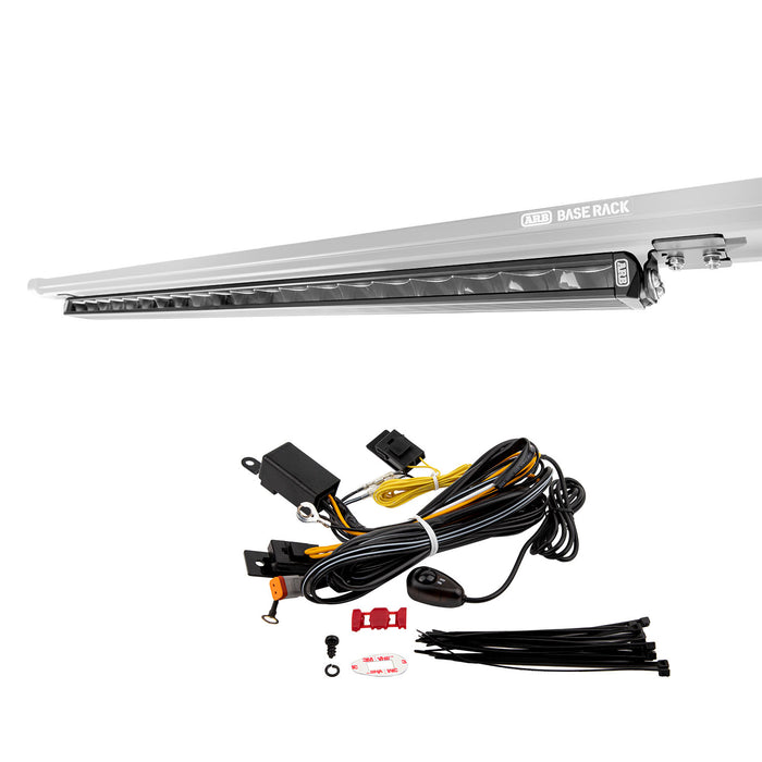 Arb Base Rack Slimline Led Light Bar Kit; Includes The Base Rack Slimline Led Light Bar And Wiring Loom; 1780500K