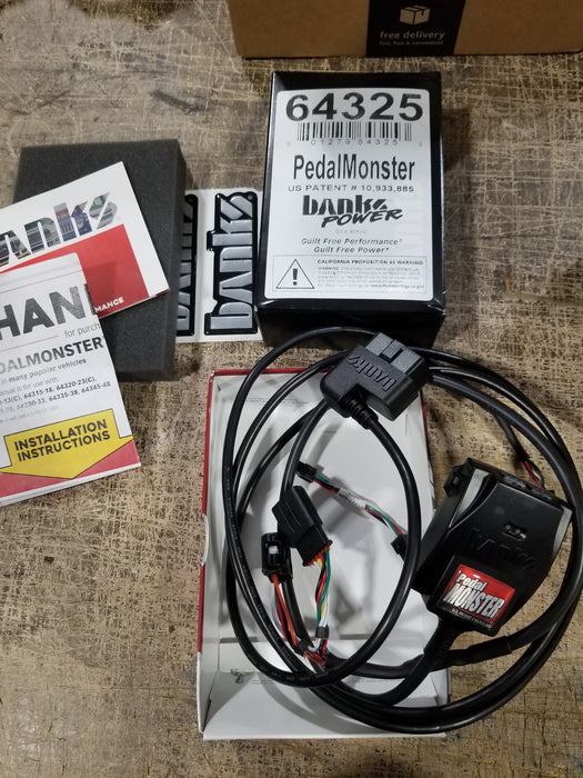 pedal monster Banks Power Open Box Pedalmonster, Throttle Sensitivity Booster, Standalone Many Isuzu, Lexus, Scion, Fits Fits Subaru, Fits Toyota (Check Ment) 64325 — ROCO 4X4