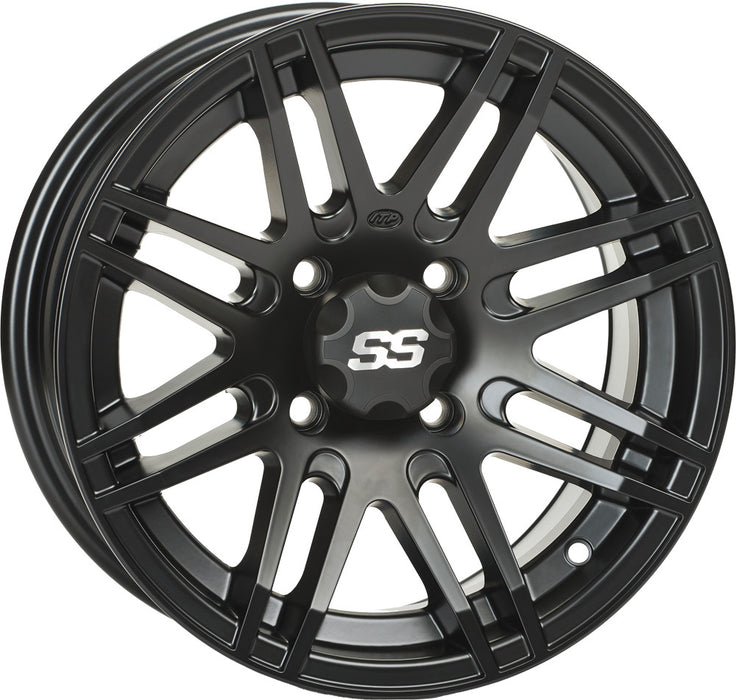 Itp Ss316 Matte Black Atv Wheel Front/Rear 14X7 4/156 (4+3) [14Sb903] 1428562536B