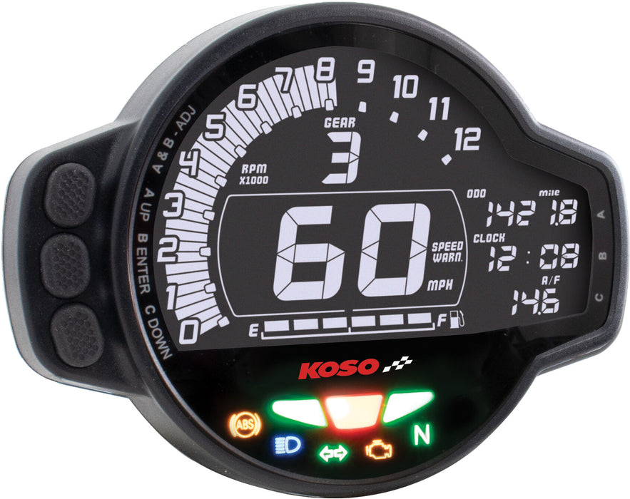 Koso Ms-01 Multi-Functional Gauge Ba078100 BA078100