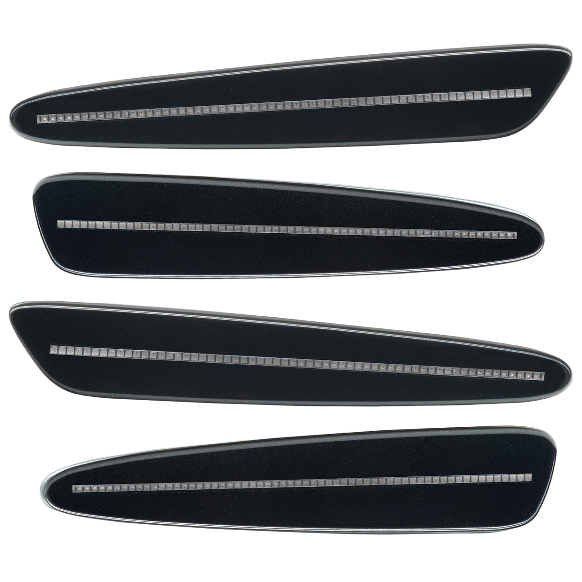 ORACLE Lighting 2005-2013 Chevrolet Corvette C6 Concept Sidemarker Set Clear Lens MPN: 3150-GAR-C
