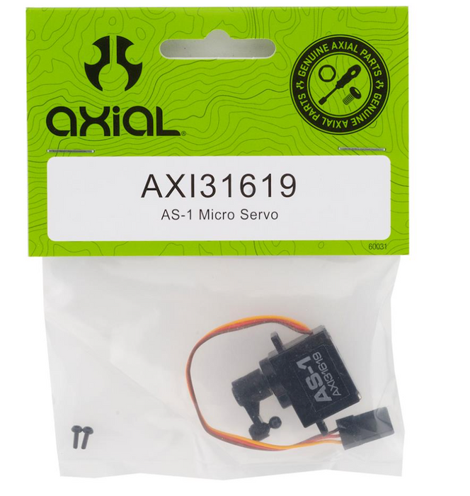 Axial AS-1 Micro Servo AXI31619 Elec Car/Truck Replacement Parts