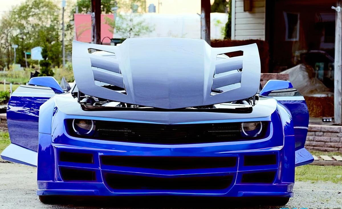 ORACLE Lighting 2010-2015 Chevrolet Camaro Concept Side Mirrors (WA720S) Ghost Paint MPN: 3373-504