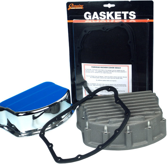 James Gaskets Gasket Rocker Cover Panhead 1/8 In Thick Rubber Steel 2/Pk 17541-48-DL