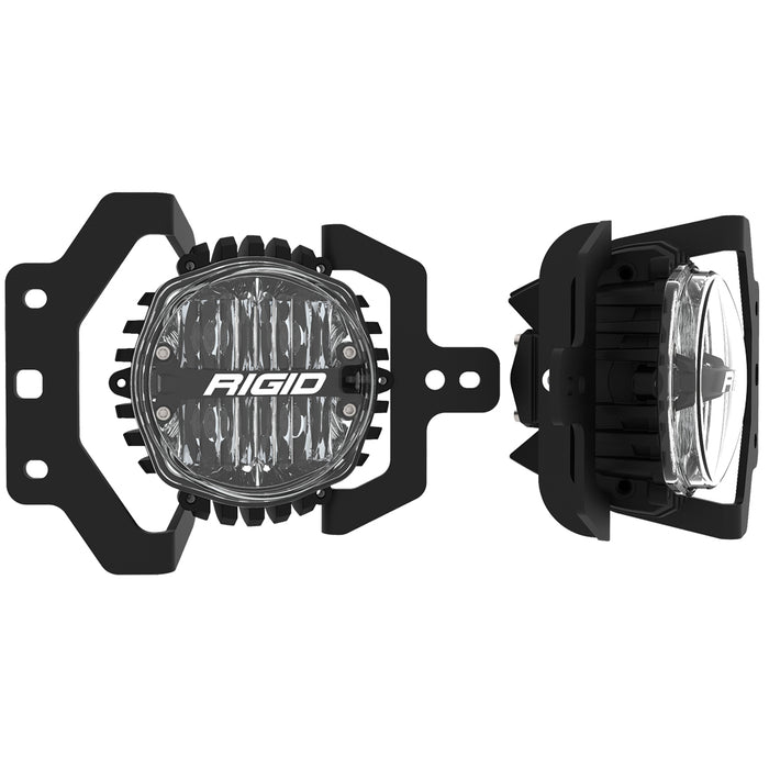 Rigid Light Shop 37109 360-Series LED Automotive Fog Light Fits 18-21 Wrangler (JL) Fits select: 2021 JEEP WRANGLER UNLIMITED, 2020 JEEP WRANGLER SPORT