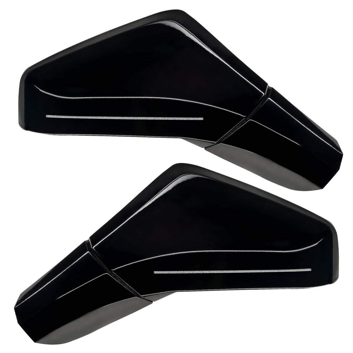 ORACLE Lighting 2005-2013 Chevrolet Corvette C6 XM Concept Side Mirrors (GBA) MPN: 3902-504-GBA