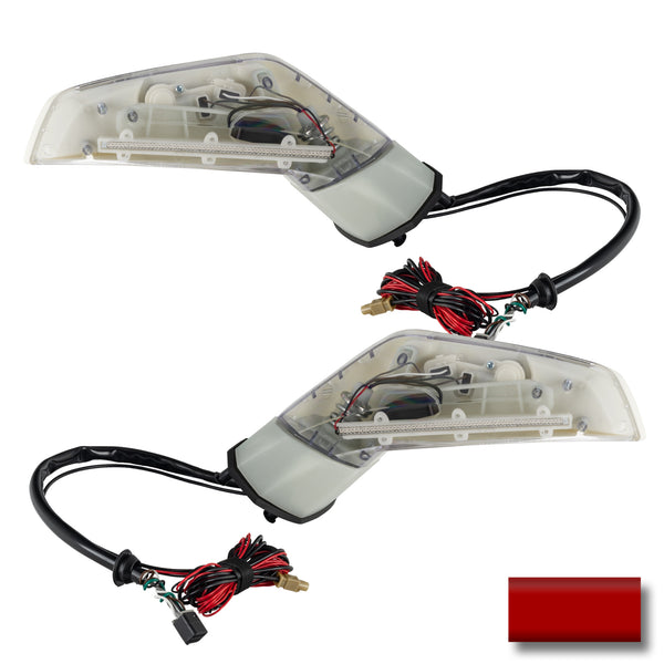 ORACLE Lighting 2005-2013 Chevrolet Corvette C6 XM Concept Side Mirrors (GKZ) Ghosted Paint MPN: 3902-504-GKZ-G