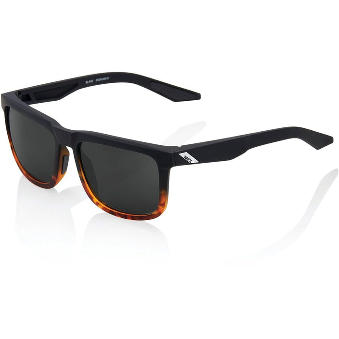 100% Men'S Blake Sunglasses,Os,Soft Tact Fade Black/Havana 61029-265-01