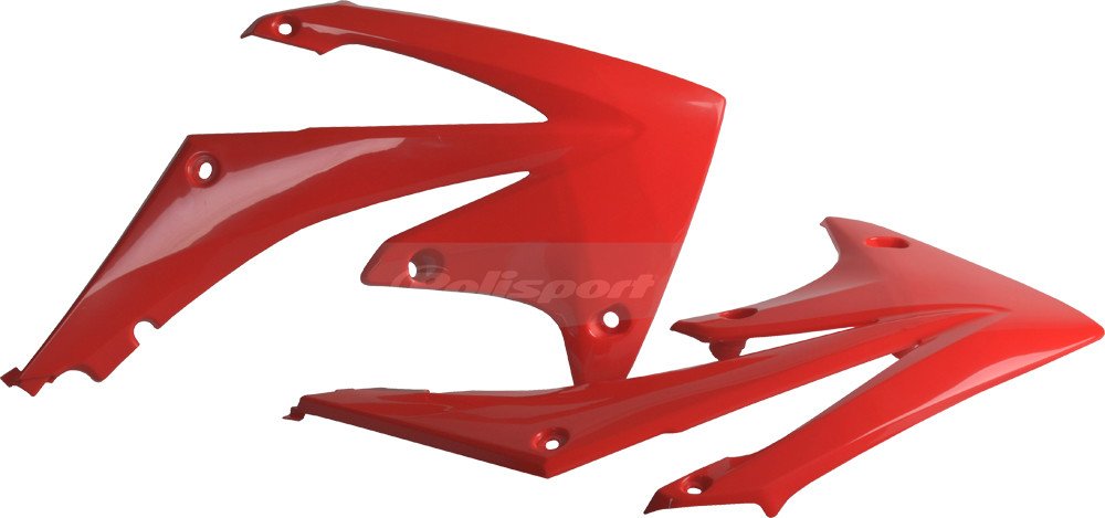 Polisport Radiator Shrouds Red For Honda Crf 250 450 09-11 8412700001
