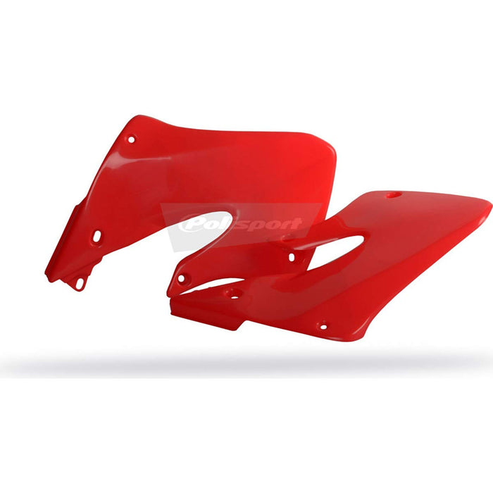 Polisport Radiator Shroud Set (Flo Red) For 97-99 Honda Cr250 8417000003