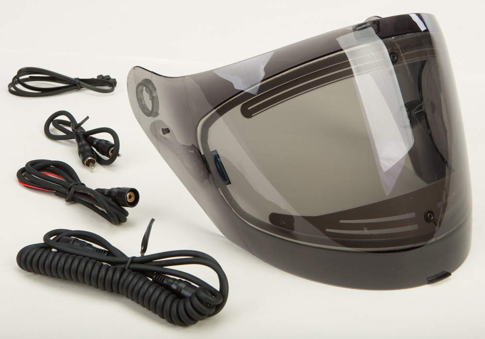 Gmax Unisex-Adult Full-Face-Helmet-Style Gm67S Electric Double Lens Shield (Oke) G067026
