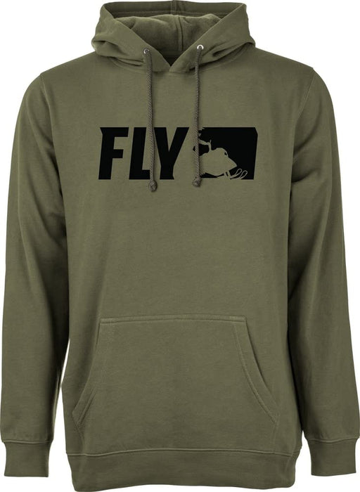 Fly Racing Fly Primary Hoodie Military Green 2X 354-01632X