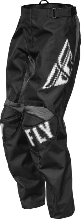 Fly Racing 2023 Youth F-16 Pants (Black/White, 24) 376-23224
