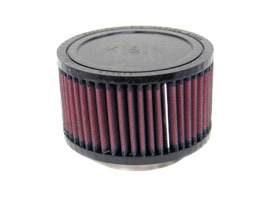 K&N Universal Clamp-On Air Intake Filter: High Performance, Premium, Washable, Replacement Air Filter: Flange Diameter: 3 In, Filter Height: 3 In, Flange Length: 0.625 In, Shape: Round, Ru-2420 RU-2420