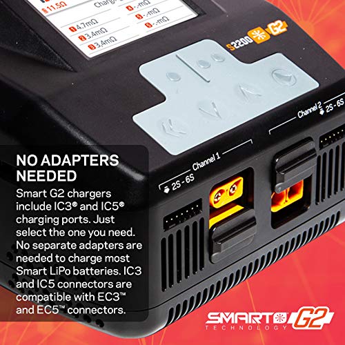 Spektrum XC2010 Smart S2200 G2 AC Charger 2x200W