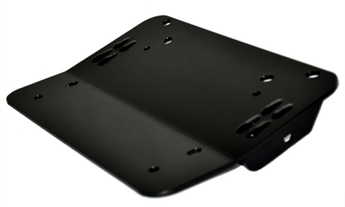 Warn Plow Mount Kit Center Kit; Black; Includes Mounting Bracket And Hardware. Requires Base Tube Assembly. See Required Parts. 86680