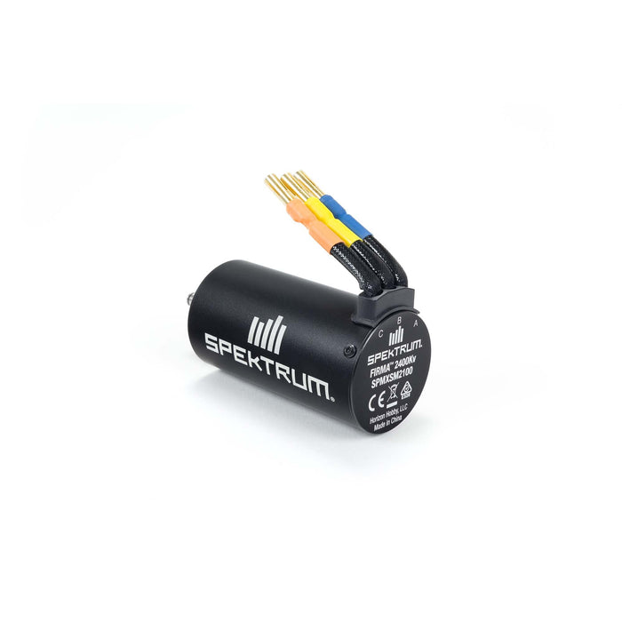 Spektrum Firma 2400Kv 4-Pole Bl Motor, 3668, Spmxsm2100 SPMXSM2100