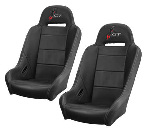 Dragonfire Racing® Highback Gt Seat Pr Blk Black 15-1152