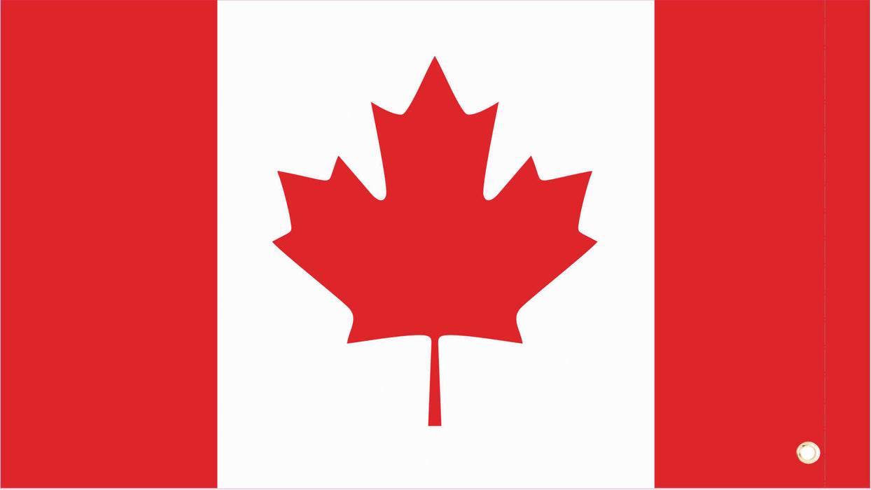 Dragonfire Racing® Canadian Utv Whip Flag Red 04-0100
