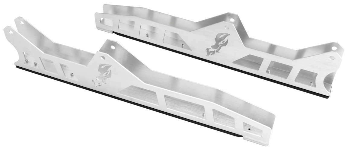 Dragonfire Racing® Trailing Arm Guards, Aluminum Aluminum 16-1806