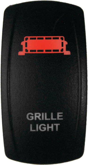 Dragonfire Racing® Switch Grill Light On/Off Red Red 04-0094