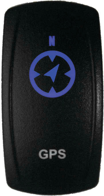 Dragonfire Racing® Switch Gps On/Off Blue Blue 04-0124