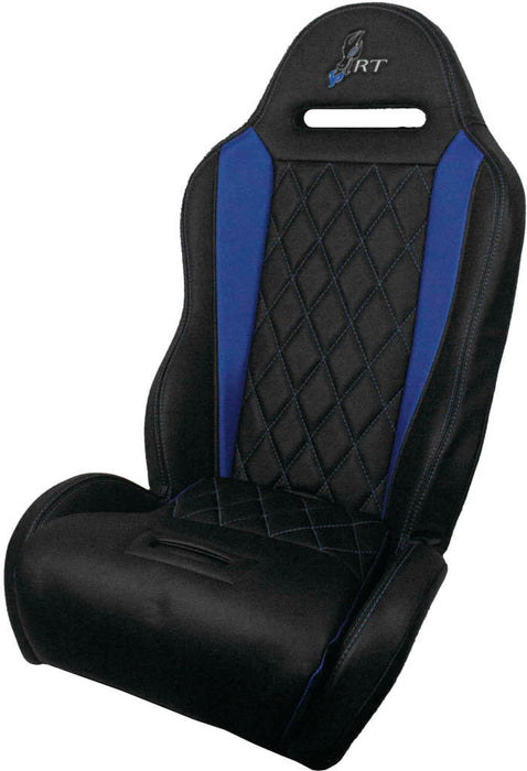 Dragonfire Racing® Highback Rt Seat Dimnd Pr Blk Black/Blue 15-0067